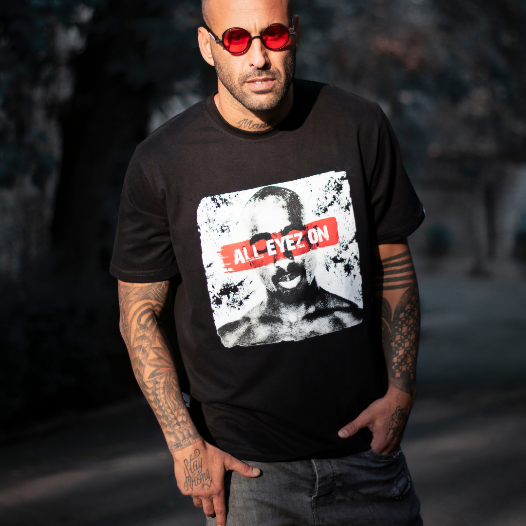 Ανδρικό T-Shirt με Στάμπα